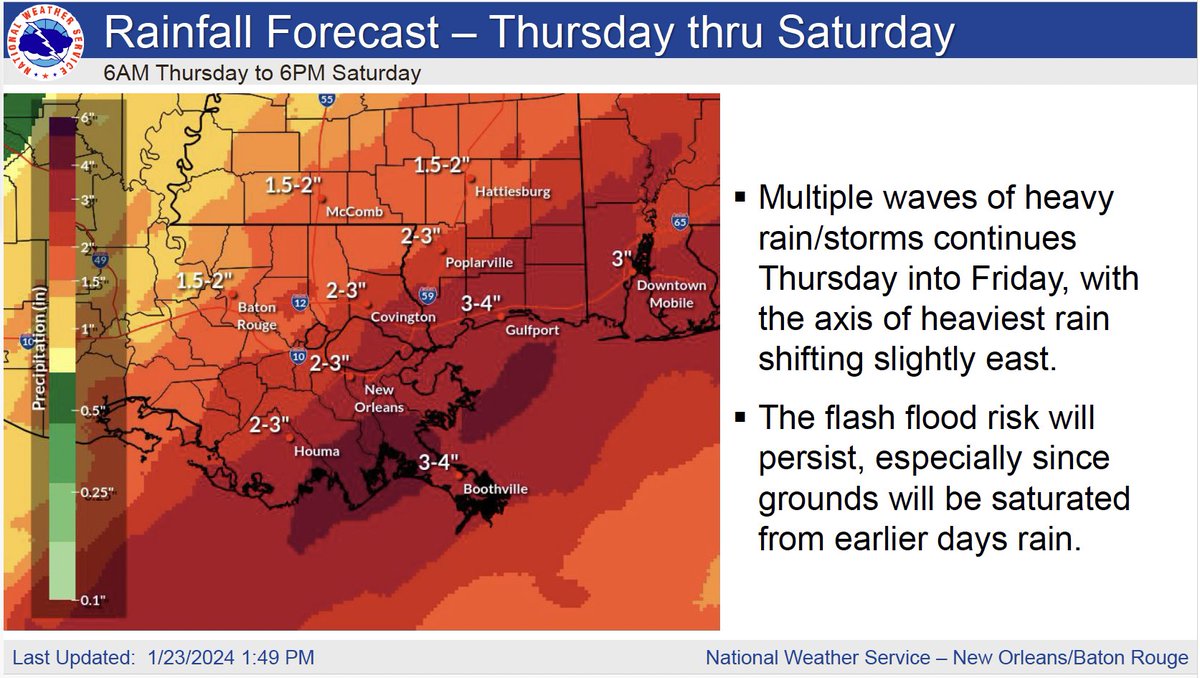 Terrebonne Parish OHSEP tweet media