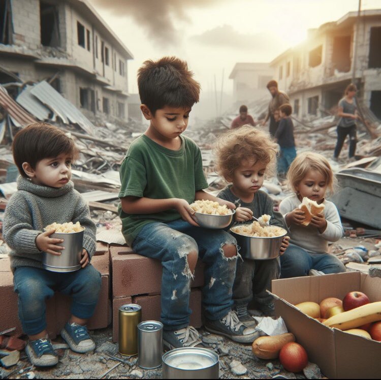 Elbette kardan aydınlık sabah gelecek ama o güne kadar da gayret etmek gerekir…
Unutmamak gerekir…

 #GazaStarving