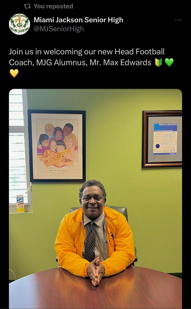 Welcome Home, Coach Edwards🔰🔰