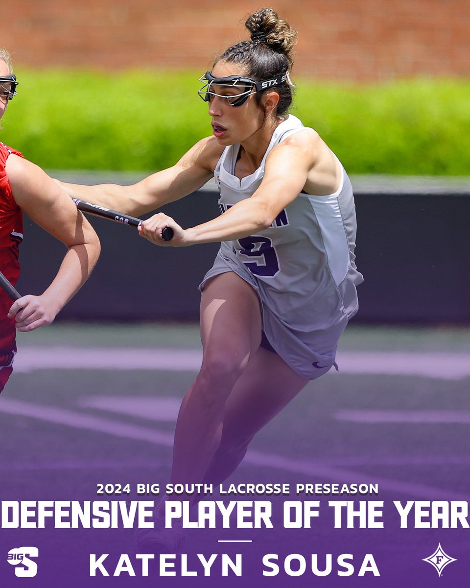BigSouthSports's tweet photo. #BigSouthLax🥍 𝐏𝐫𝐞𝐬𝐞𝐚𝐬𝐨𝐧 𝐃𝐞𝐟𝐞𝐧𝐬𝐢𝐯𝐞 𝐏𝐥𝐚𝐲𝐞𝐫 𝐨𝐟 𝐭𝐡𝐞 𝐘𝐞𝐚𝐫

🟣 Katelyn Sousa, @FUWlax https://t.co/ljk6Uyqu38