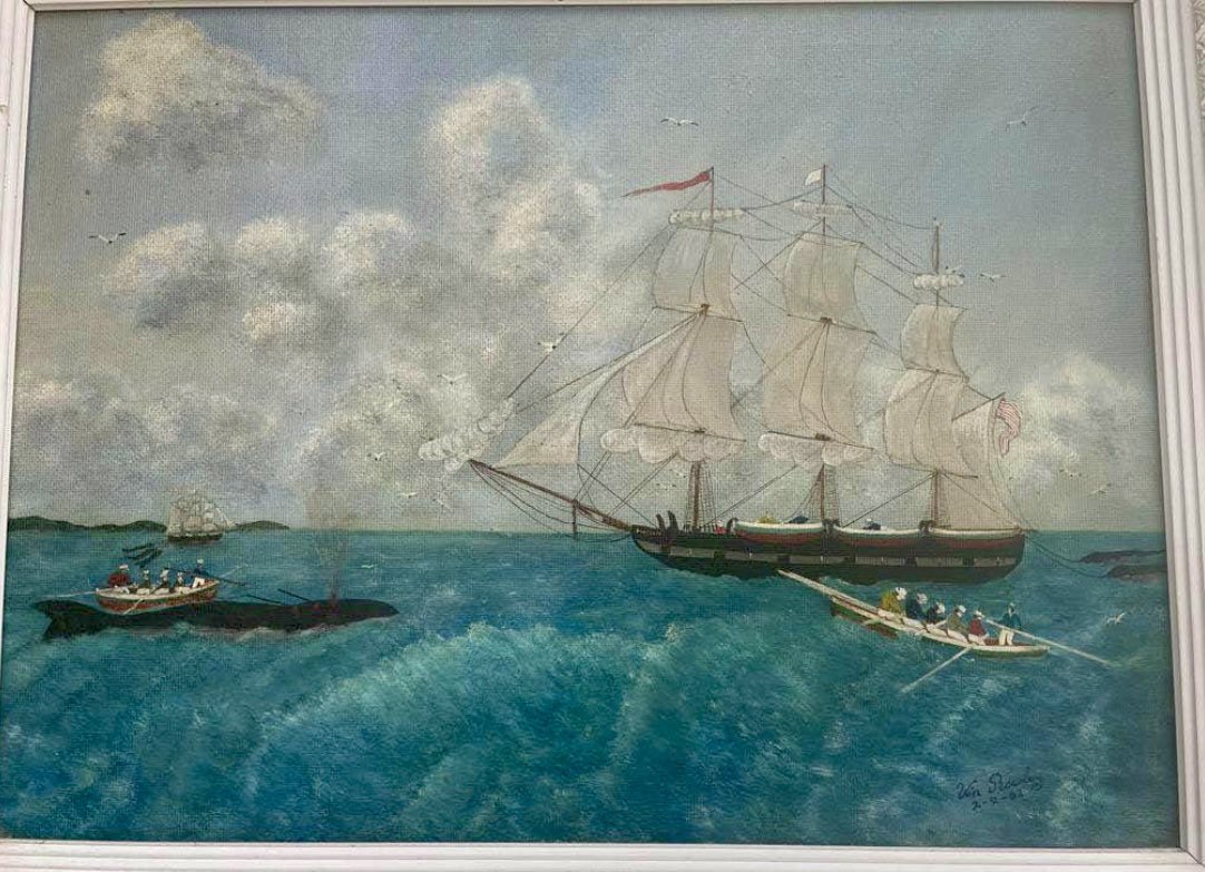Anyone have any knowledge of Naive Whaling art? Gruesome subject I know. But I have a love of social history. Good or Bad. #whaling #art #socialhistory