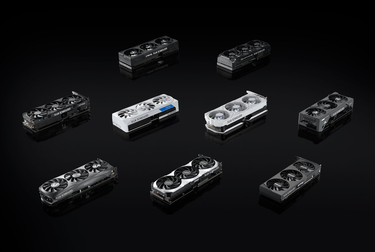 NVIDIAGeForce's tweet photo. The GeForce RTX 4070 Ti SUPER will be available tomorrow at 6AM Pacific. 👀

#RTXSUPER 🟢⚫️ https://t.co/ri3q8VwIcx