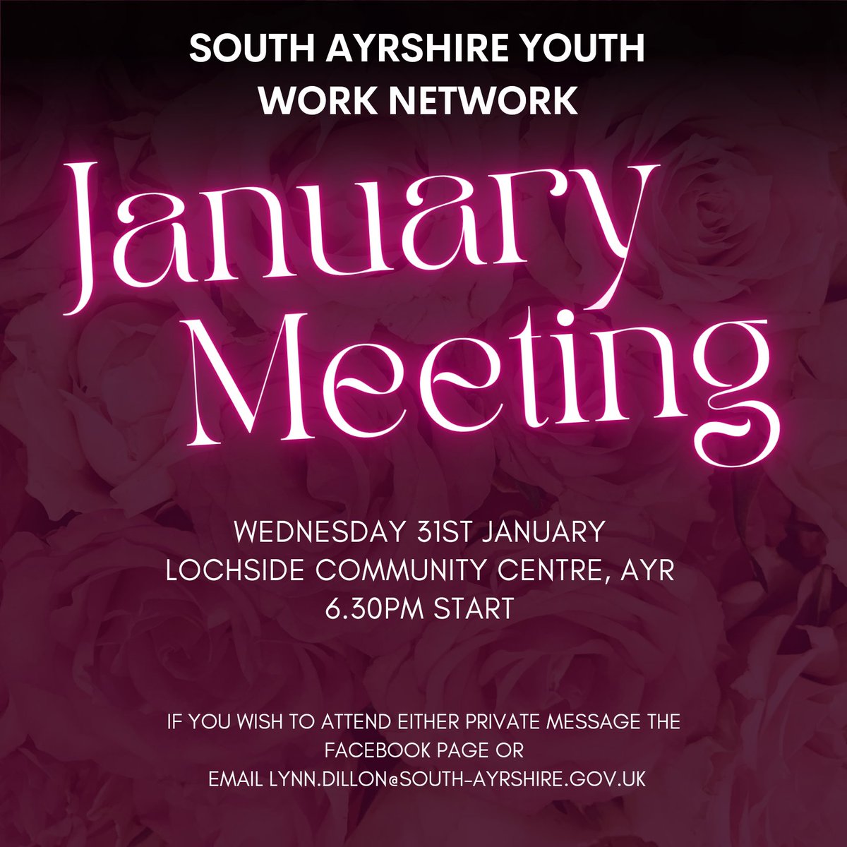 South Ayrshire Youth Work Network tweet media
