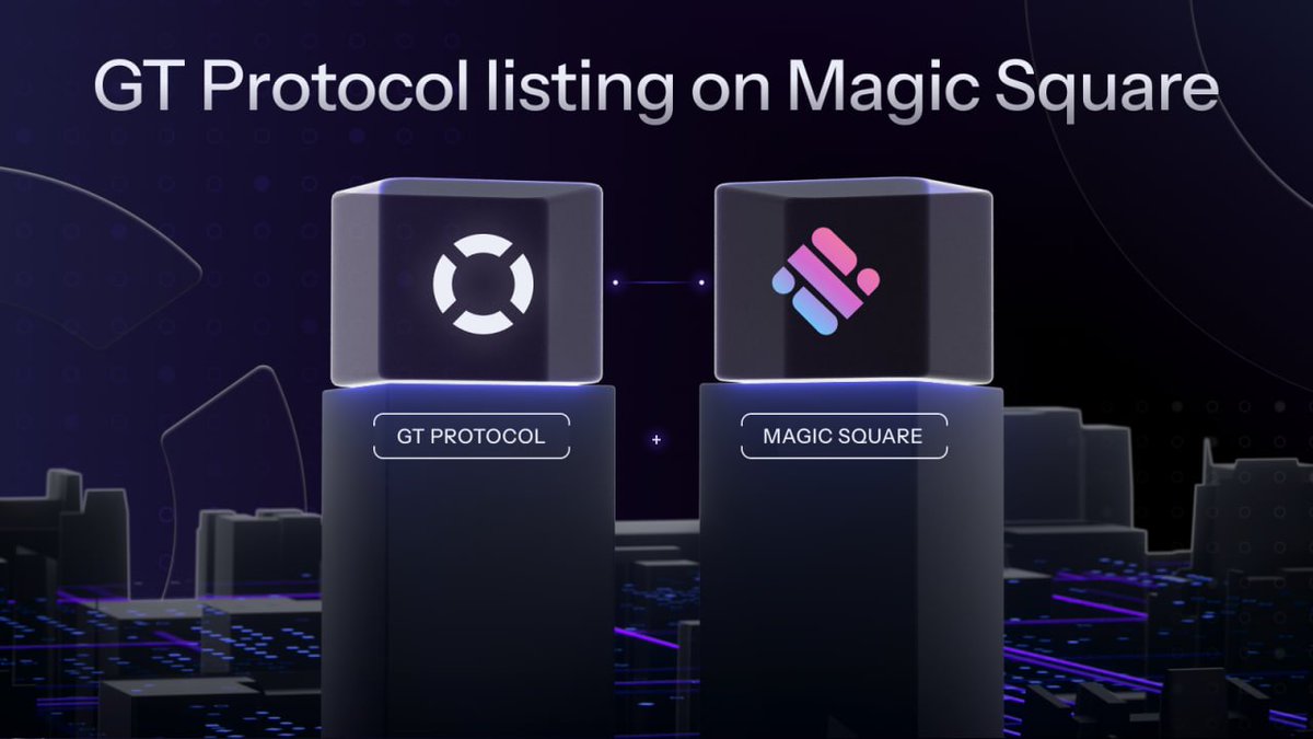 GT Protocol (@gt_protocol) on Twitter photo ⚡️ GT Protocol has made its debut on <a href="/MagicSquareio/">Magic Square</a>!
🧙🏽 Discover MagicSquare: the first Web3 App Store with a DAO, revolutionizing access to dApps, NFTs, and Games.
🌍 This listing opens doors for over 3 million users to access AI Execution Technology of GT Protocol, expanding ⚡️ GT Protocol has made its debut on <a href="/MagicSquareio/">Magic Square</a>!
🧙🏽 Discover MagicSquare: the first Web3 App Store with a DAO, revolutionizing access to dApps, NFTs, and Games.
🌍 This listing opens doors for over 3 million users to access AI Execution Technology of GT Protocol, expanding