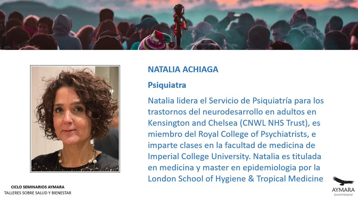 Como anticipo de la Semana Nacional de la Prueba del VIH, Aymara organiza un taller sobre VIH & Salud Mental para hablar de los procesos psicológicos asociados al ser diagnosticado, con Natalia Achiaga, psiquiatra, como ponente invitado. Únete a nosotros el 31 de enero (SE1 6AQ)