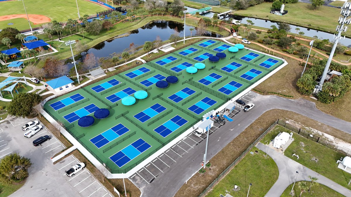 There's a new place to play pickleball in Palm Beach Gardens. This month, we cut the ribbon on the Lilac Park Pickleball Courts, a 24-court, public play facility open to players of all abilities and levels 👉 bit.ly/47ISaAF