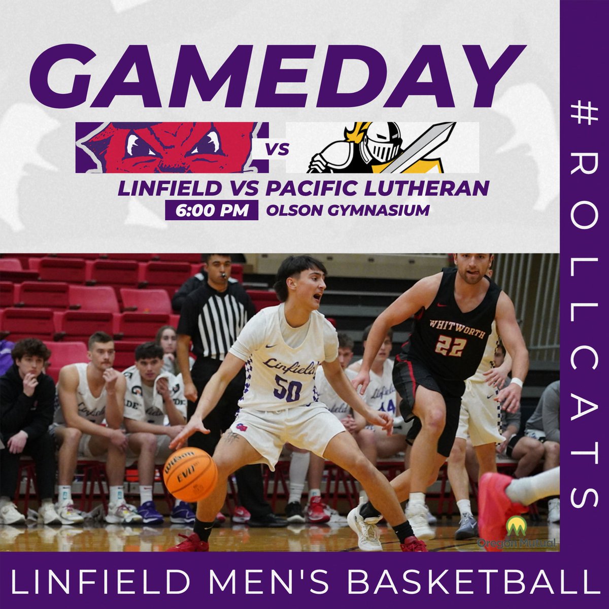 Linfield Men's Basketball tweet media