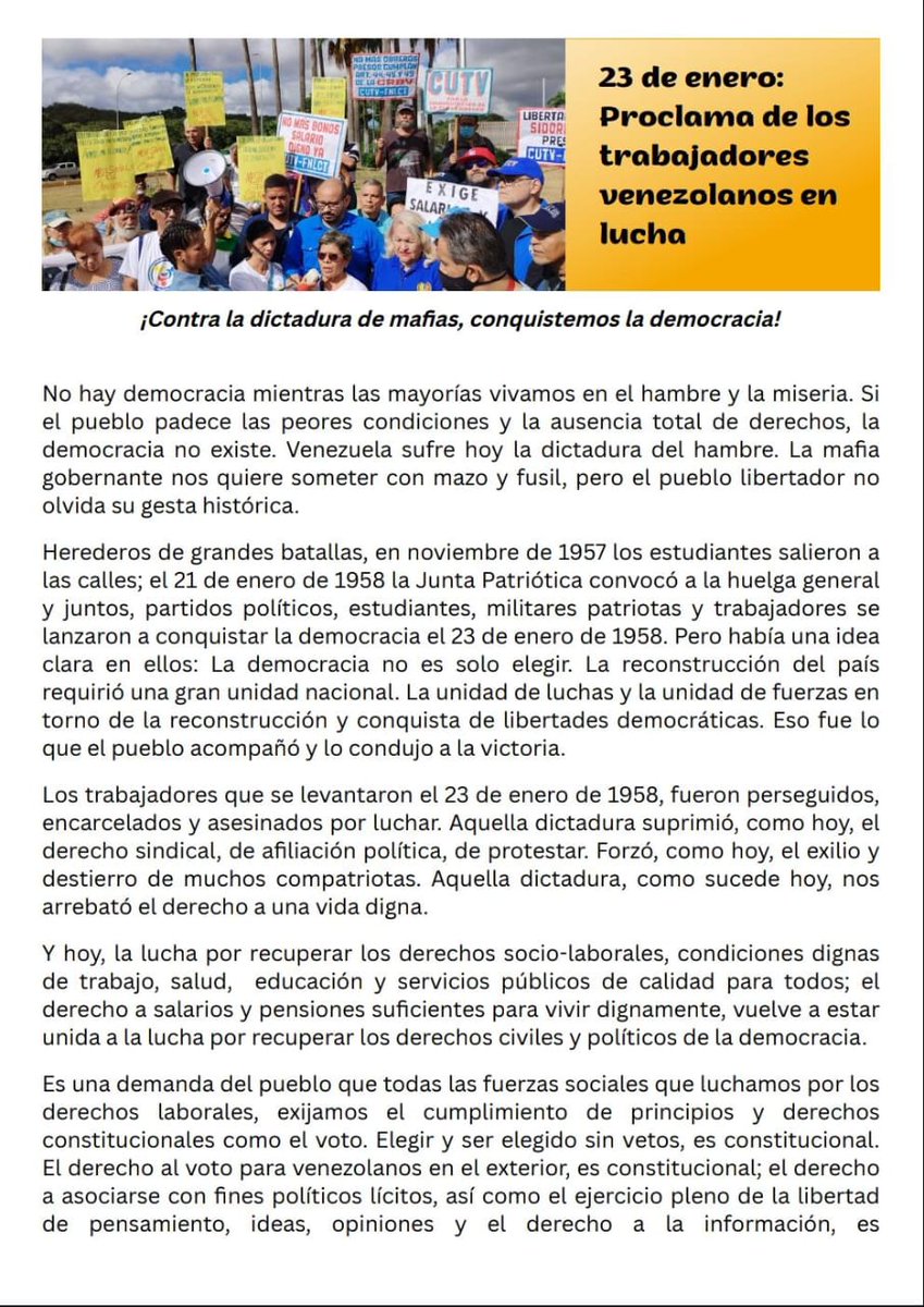 #1MayoEnLucha tweet media