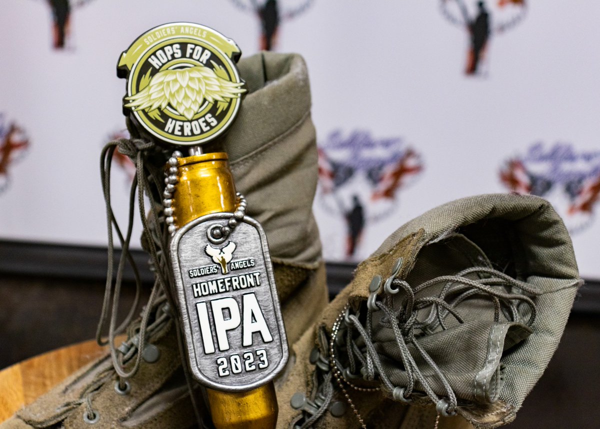 soldiersangels's tweet photo. Could you be one of the only 50 breweries in the U.S. to serve our #HomefrontIPA this year? Registration for our annual Hops for Heroes campaign is open! On top of your support, if you register by January 31st you will receive a free 2023 tap handle! ➡️ https://t.co/Qt2DDzoXKx https://t.co/ngJJVCzETD