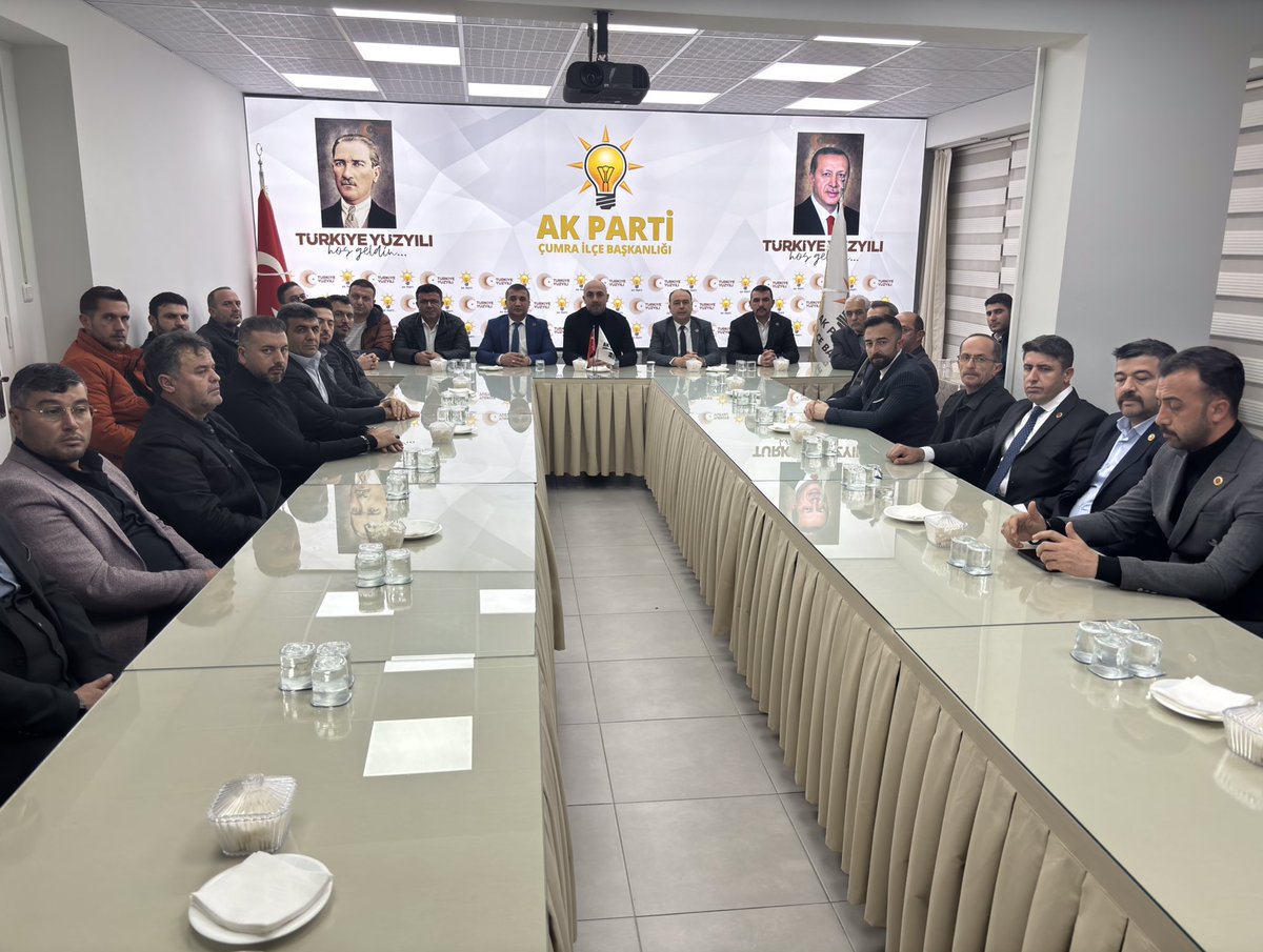 cumraaktanitim's tweet photo. Cumhur ittifakımızın belediye başkan adayı Sayın Fatih Demirci, MHP Çumra ilçe başkanı Sayın Recep Yıldırım, Ülkü Ocakları Başkanı Sayın Mücahit Çınar ve MHP İlçe yönetimi teşkilatımızı ziyaret ettiler. https://t.co/jDE9Ot9kHW