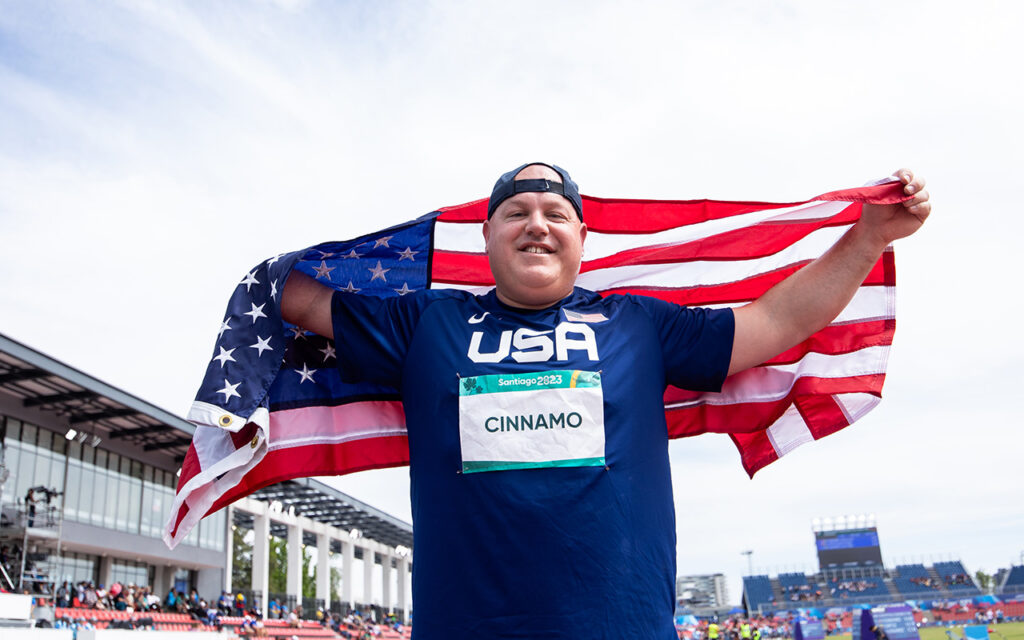 luthercollege's tweet photo. Congratulations to #LutherCollege alumnus Josh Cinnamo, who won a gold medal in the shot put event at the 2023 Parapan American Games in Santiago, Chile, which ran from Nov. 17–26. 🏅

Learn more 👉 https://t.co/KODy4mm1HU

#LeadCourageously https://t.co/7cktnq80xk