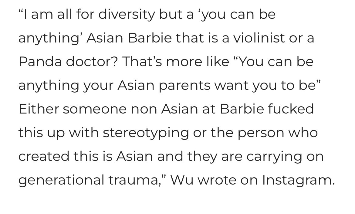 BobaCyclist's tweet photo. Finally someone said it. Thank you 🙏 for speaking out about what matters to AsAms we are truly grateful #RepresentAsian https://t.co/sW5QIMgn8R