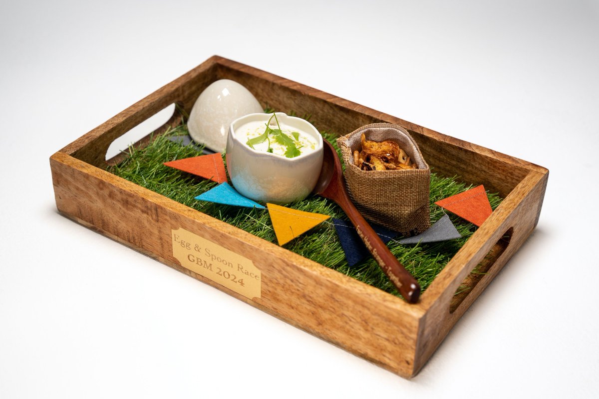 Great British Menu (@gbmofficial) on Twitter photo Adam’s up first with Egg and Spoon race – what will <a href="/aktarislam/">Aktar Islam</a> think? #GreatBritishMenu Adam’s up first with Egg and Spoon race – what will <a href="/aktarislam/">Aktar Islam</a> think? #GreatBritishMenu