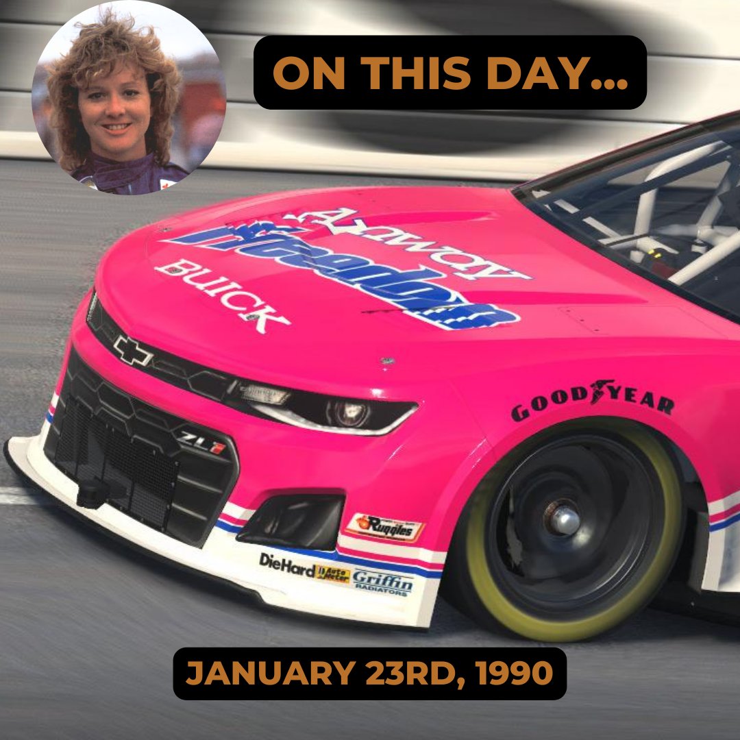 Patty Moise set the women's closed-course speed  record on this day in 1990 at Taledega
.
#pattymoise #taledegaspeedrecord #vehiclevault #automotivehistory #womenpioneers