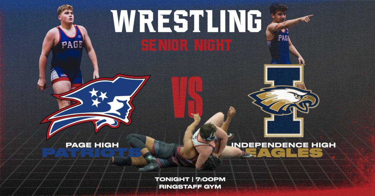 Come out and support our Seniors tonight!

Varsity - 7PM 

Good luck and Congrats to all of our Seniors