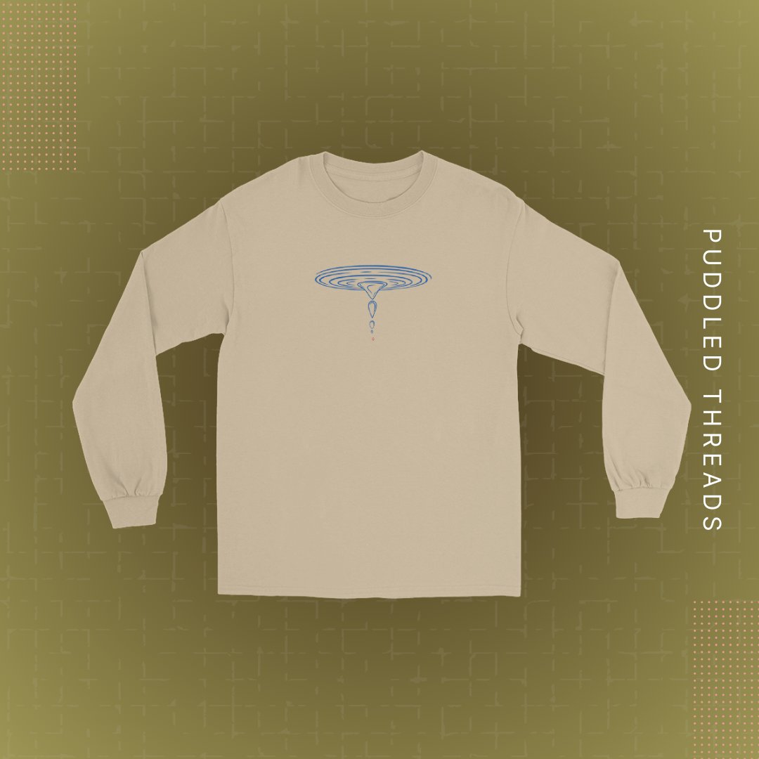 PuddledThreads's tweet photo. A Ripple in still water graces this classic-fit long-sleeve t-shirt. Shown in "Sand" but comes in black, white or sport-gray as well. Maybe it'll be a hand-me-down someday..
Buy it--> https://t.co/3UCdb8gfDy
#puddledthreads #gratefuldead #gratefuldeadshirt #concertshirt #getfunky https://t.co/HX182PCCcX
