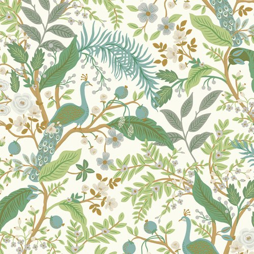 New colors from @Riflepaperco  Peacock Garden Peel and Stick #wallpaper from @YorkWall. . Renter friendly #DIYproject! 
lelandswallpaper.com/product/rifle-…

#homedecor #design #peelandstickwallpaper