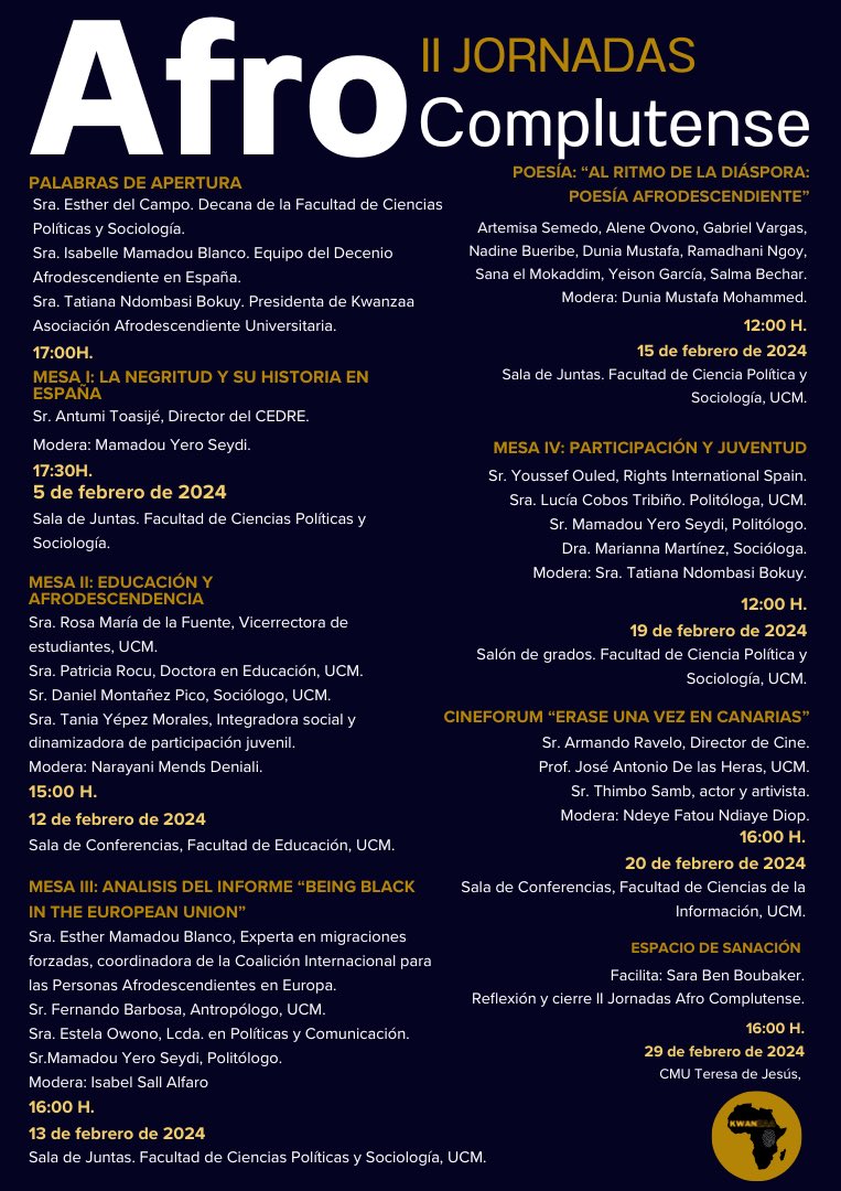 Kwanzaa Asociación Afrodescendiente Universitaria tweet media