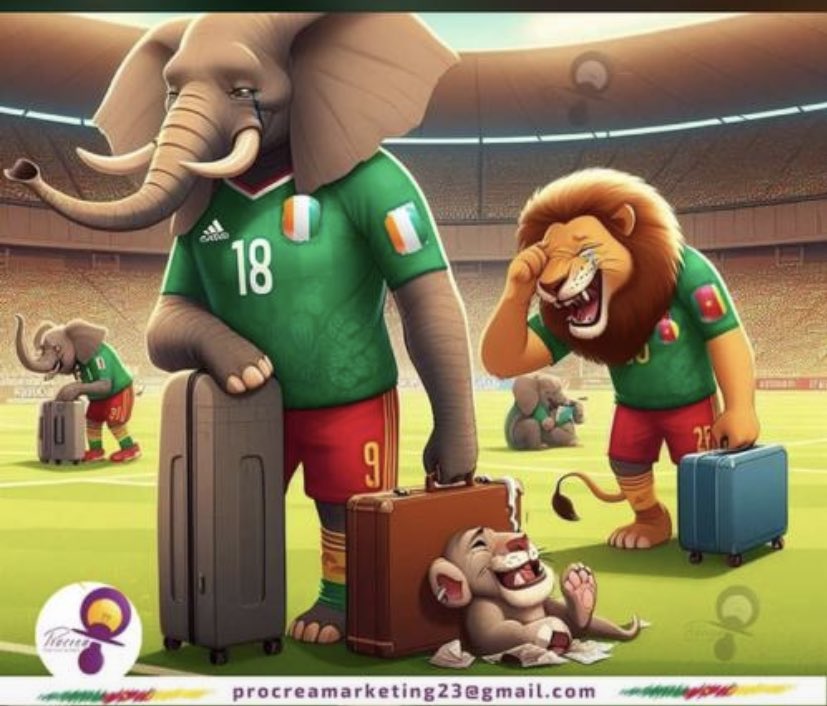 Une défaite , un nulle , vous vous attendiez à quoi pour le 3eme match ?  @Didib avait déjà chanté, Côte d’ivoire c’est dans l’eau