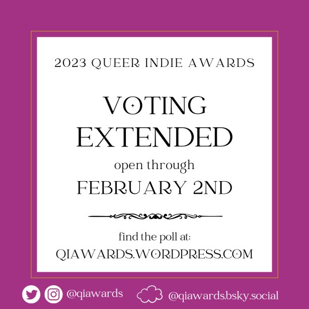 Queer Indie Awards | tweet media