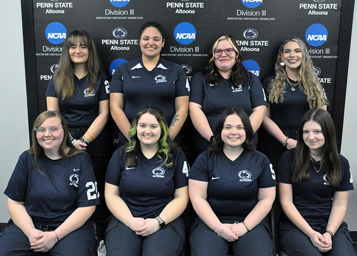 PSAltoonaLions's tweet image. It's time for another winter team introduction. Meet the 2023-24 women's bowling team!

The Lions resume their season schedule this weekend, competing in the annual St. Francis University Red Flash Invitational this Friday through Sunday at Holiday Bowl in Altoona!

#ncaabowl