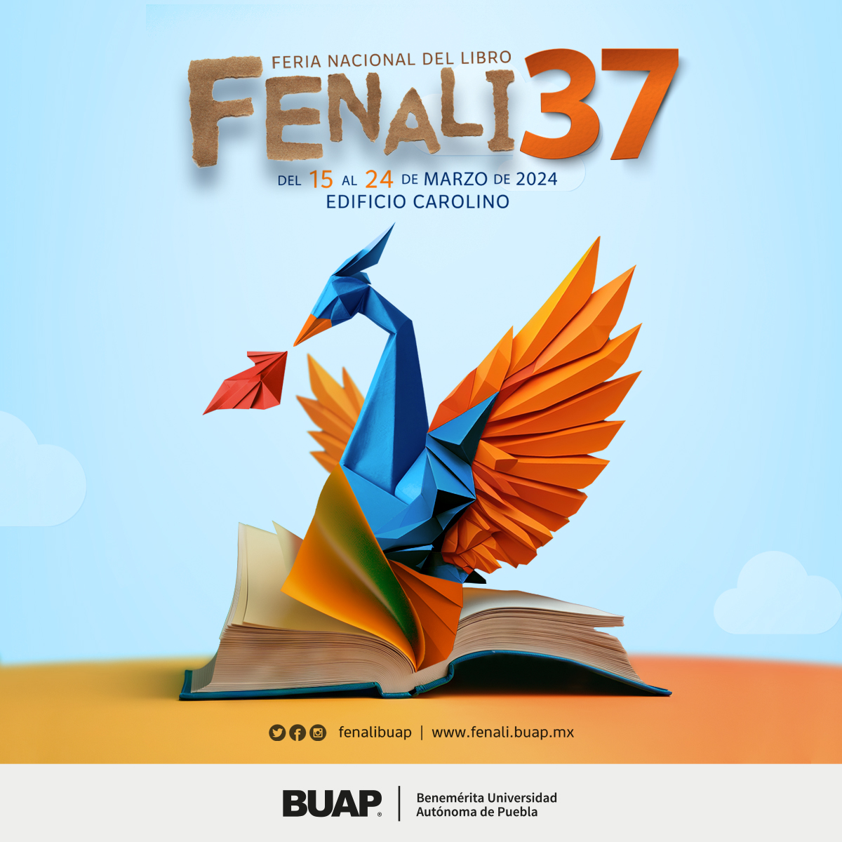 angulosiete's tweet image. 📚🎉 | Explora el fascinante mundo de la #Literatura en la @fenalibuap

📍No te pierdas este evento cultural de la @BUAPoficial en el #EdificioCarolino

 📅Del 15 al 24 de marzo

 🔗Más detalles en fenali.buap.mx 
#Fenali

📲Visita angulo7.com.mx