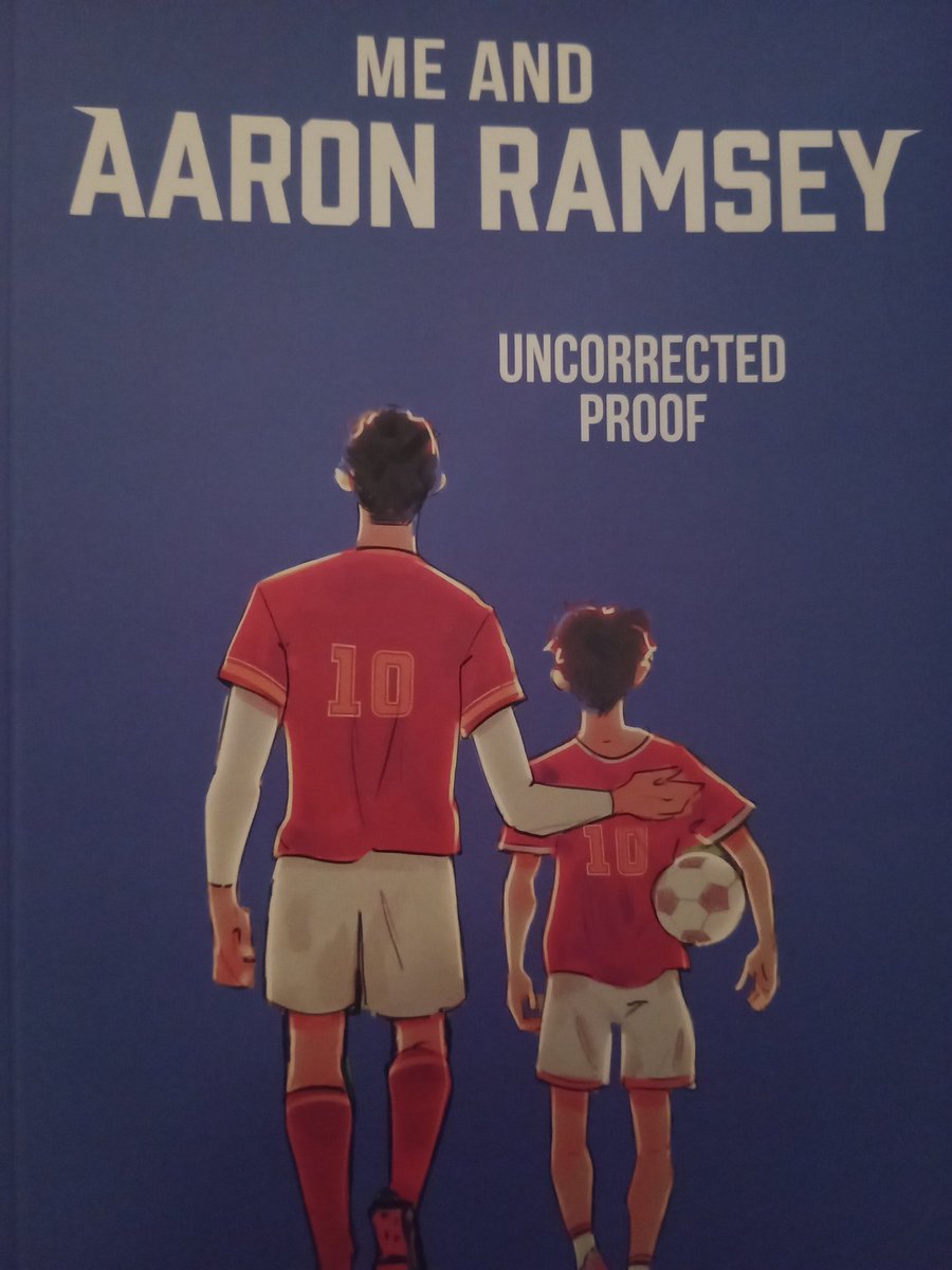 This looks fantastic @ManonSteffanRos! Thank you @FireflyPress for the lovely #bookpost today 💕💕💕 #MeAndAaronRamsey