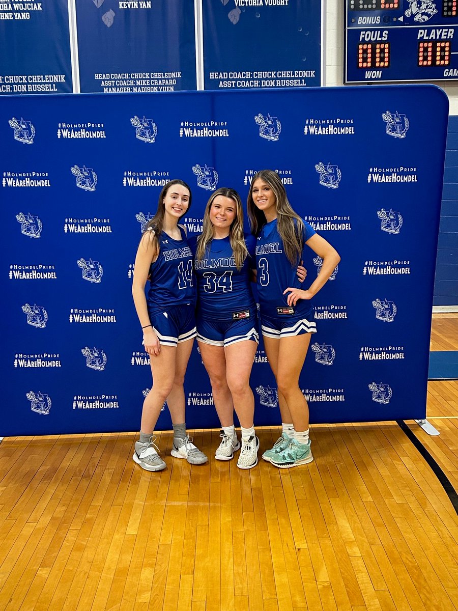 Holmdel Athletics (@holmdelhornets) on Twitter photo A special shout-out to Allison Cannon, Jamie DeCicco and Grace Kolbasovsky for their senior day performance! Great job girls!
<a href="/CoachVenturelli/">Jessica Venturelli</a> <a href="/HolmdelHSGBB/">Holmdel High School Girls Basketball</a> <a href="/HolmdelHS/">Holmdel High School</a> #WeAreHolmdel A special shout-out to Allison Cannon, Jamie DeCicco and Grace Kolbasovsky for their senior day performance! Great job girls!
<a href="/CoachVenturelli/">Jessica Venturelli</a> <a href="/HolmdelHSGBB/">Holmdel High School Girls Basketball</a> <a href="/HolmdelHS/">Holmdel High School</a> #WeAreHolmdel