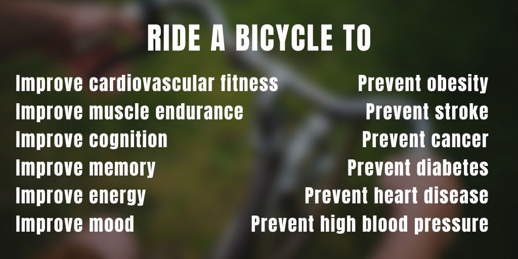 Miracle drug. Ask your doctor about bicycling today.