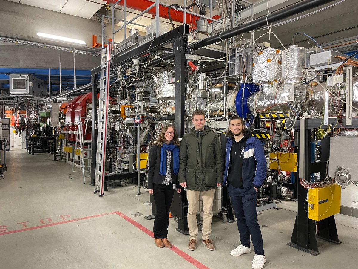 Fantastic day at <a href="/FAIR_GSI_en/">FAIR GSI - @FAIR_GSI_en@helmholtz.social</a>  where our He-like Uranium #quantum spectroscopy experiment was performed. Exciting results coming very soon !! <a href="/lkb_lab/">Lab. Kastler Brossel</a>
