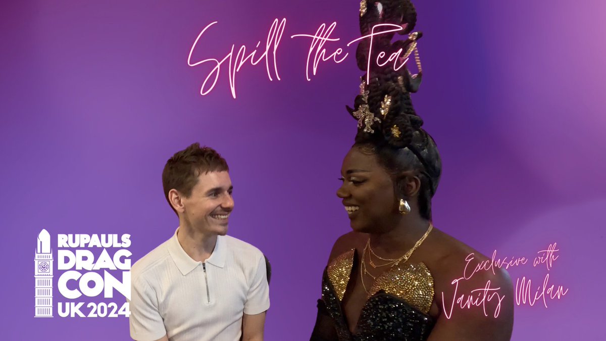 Exclusive with Vanity Milan!

We had a much needed catch up with our girl about their killer Drag Con look, new music coming soon and about a drag version of the Traitors to find out who they think would be a traitor. 

Read the interview here -spilltheteamag.com/online-content…