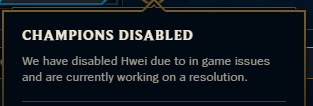 Themis_Fandoms's tweet photo. First Riot cuts 11% of his workers, now Hwei is disabled

THIS DAY IS TERRIBLE https://t.co/tSDoj1NbA1