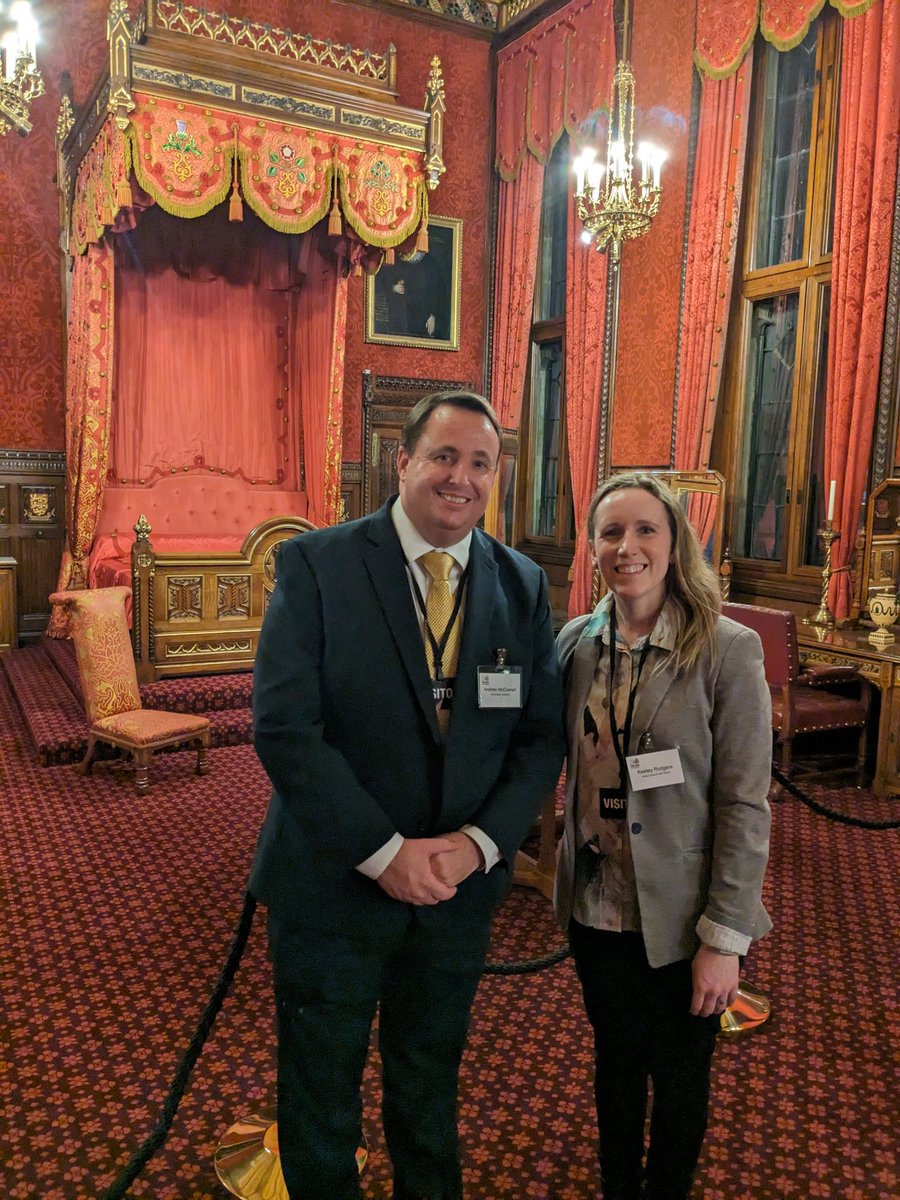 Keeley_Rodgers's tweet photo. State Rooms, Speaker's House, House of Commons no less complete with its Coronation Bed. And yes I did ask how often they change the sheets. Not very was the answer! Really interesting evening celebrating 50 years of the @ATOLprotected scheme @UK_CAA https://t.co/RdzlfDZpkT