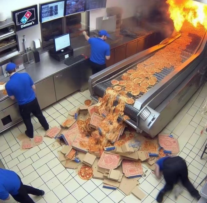 Dominos_UK's tweet photo. not a phone in sight, just people living in the moment https://t.co/w3GM0P7qV9
