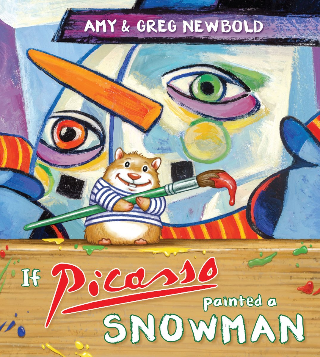 Do you wanna paint a snowman? Let's see what your snowman looks like! If you need some inspiration, see how classic painters like Claude Monet, Salvadore Dali, and more might have painted theirs in <a href="/AmyNewboldBooks/">Amy Newbold</a>' "If Picasso Painted a Snowman." ☃️
ow.ly/m05450QtLeh