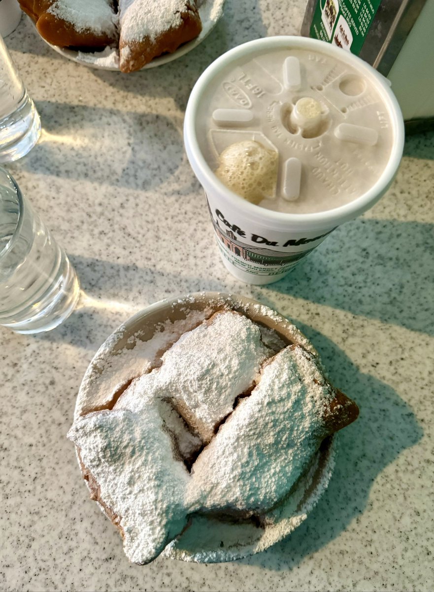 @weXploretravel @VisitNewOrleans Of course, Will! Visiting Café du Monde in New Orleans is a must. Indulging in beignets and sipping on chicory coffee while enjoying the vibrant atmosphere. It’s always a unique experience.

#SashaInNOLA #CulinaryGlobetrotter