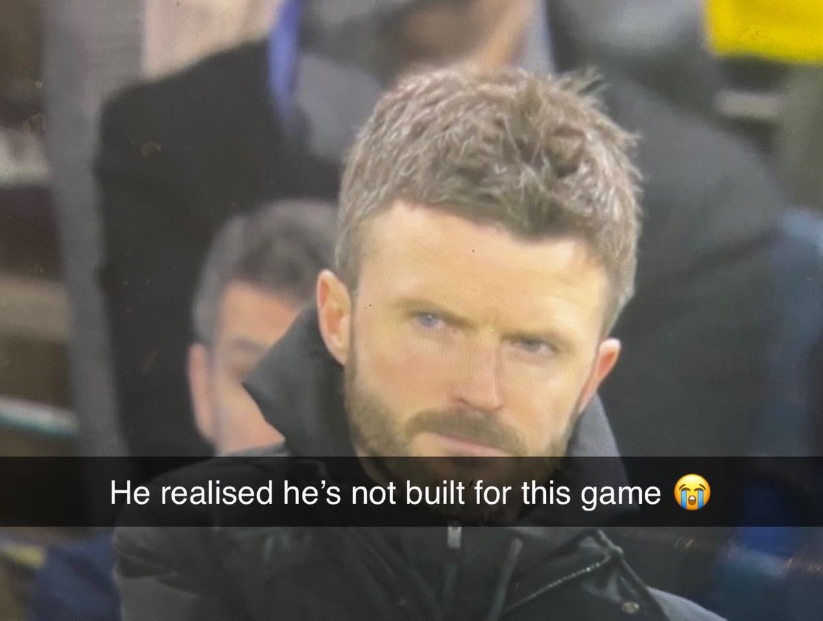 CFC_Janty's tweet image. Poor Michael Carrick 😭😭😭
