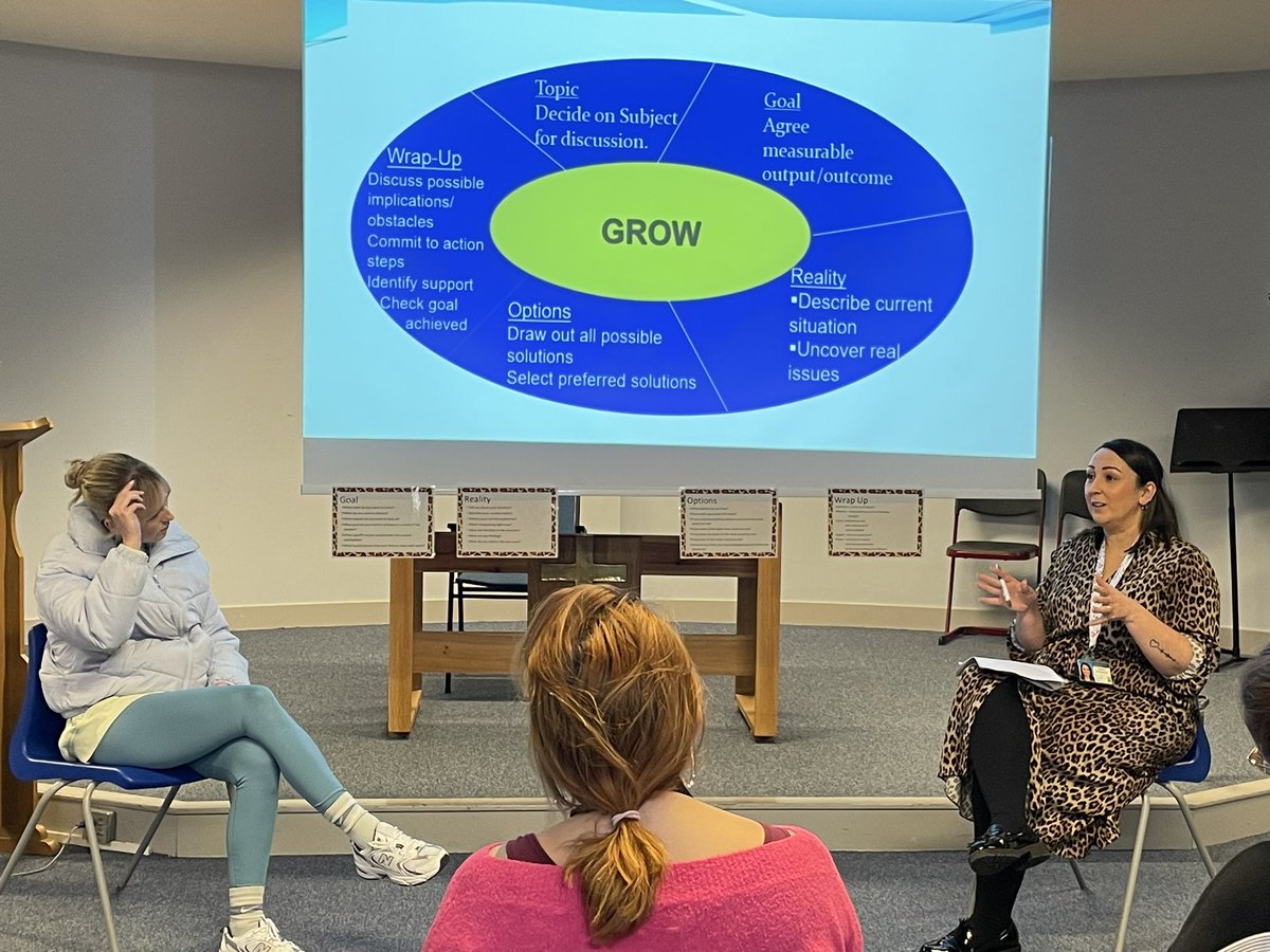 Fantastic day <a href="/StAndrewsRCSec/">St Andrew's Secondary School</a> with <a href="/RoxyMcElroy/">Roxy (McElroy) Grieve</a> for day 1 of the coaching for success programme