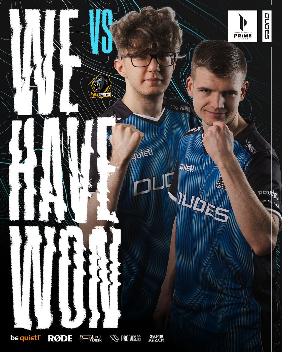 Da isser! 💪

Wir holen unseren ersten Sieg im <a href="/PrimeLeague/">Die Techniker Prime League</a> Spring Split 24 🥰 
GGWP @WeSports_de  🤝

#WELIVEGAMING 🎙️ @RodeGermany