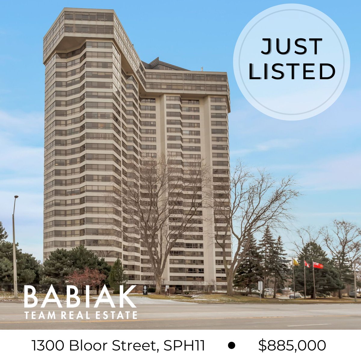 BabiakTeam's tweet image. Just Listed! 1300 Bloor St, SPH11 • $885,000

Superb opportunity to own a sunny &amp;amp; spacious sub-PH suite at Mississauga’s Applewood Landmark residences! For more info, call/text us at 416-717-8853, 416-554-6903, or visit babiakteam.com

#torontocondos #mississauga