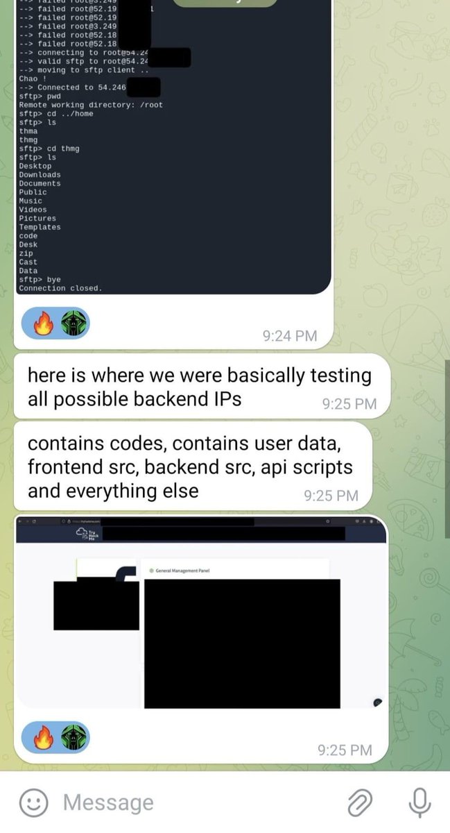 h4x0r_dz's tweet photo. Someone claims he has root access to @tryhackme servers 
he is selling it for 5k$ ! https://t.co/NxWyVBk3eF