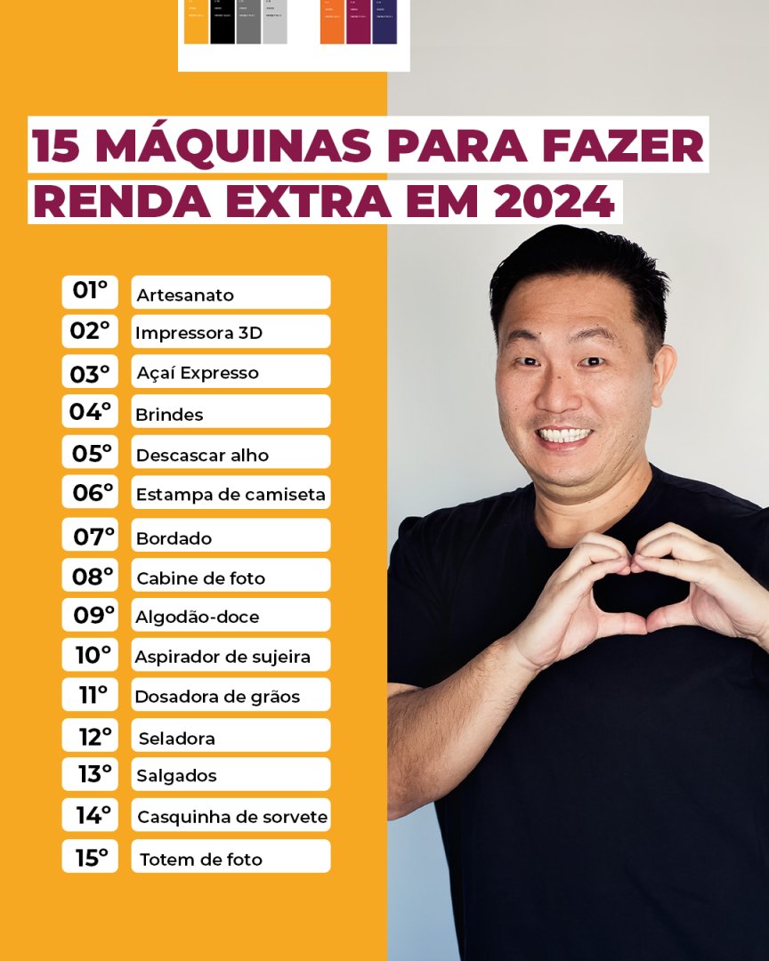 JFugice's tweet photo. Desbloqueie seu potencial em 2024 com essas 15 incríveis máquinas para impulsionar sua renda extra! 💼🚀

#RendaExtra #Empreendedorismo #InovaçãoFinanceira #Máquinas #franquia #MáquinasParaGanharDinheiro https://t.co/OjjXYkH9Cl