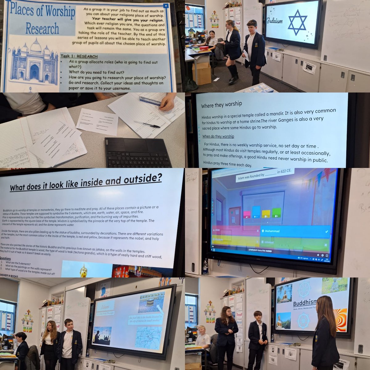 Afon Tâf Humanities (@silver_e_geog) on Twitter photo 8R <a href="/AfontafHigh/">Afon Tâf High School</a> teaching each other about different places of worship in RVE. Absolute superstars! 💫👏
#TeamTâf #Humanities 8R <a href="/AfontafHigh/">Afon Tâf High School</a> teaching each other about different places of worship in RVE. Absolute superstars! 💫👏
#TeamTâf #Humanities