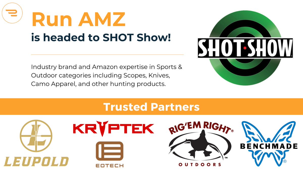 Our CEO and Sports & Outdoor Account Director are heading to @nssfshotshow this week and looking forward to meeting our client partners and seeing the innovation in various hunting and other #outdoor categories. 

#sportsoutdoors #outdoorindustry #optics #shotshow #amazon #agency