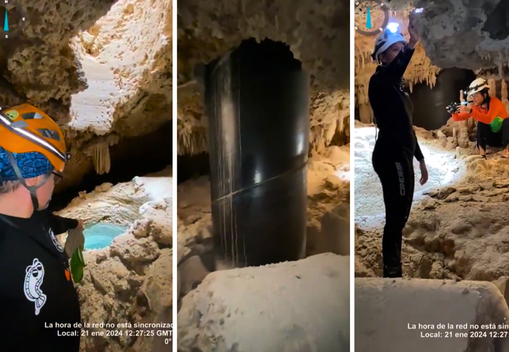 Tren Maya: ecologistas exhiben ecocidio en cenotes de Quintana Roo dlvr.it/T1nBKq