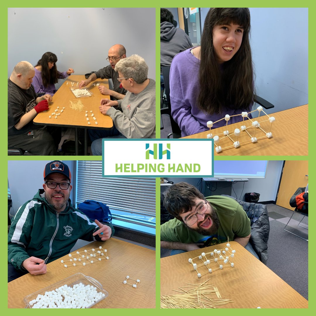 The science group in our Community Day Program competed against each other to see who can build the tallest bridge while still standing! This friendly competition pushed our clients' creativity and design skills to new heights.

#Nonprofit #EquallyValued #Community #LGBA