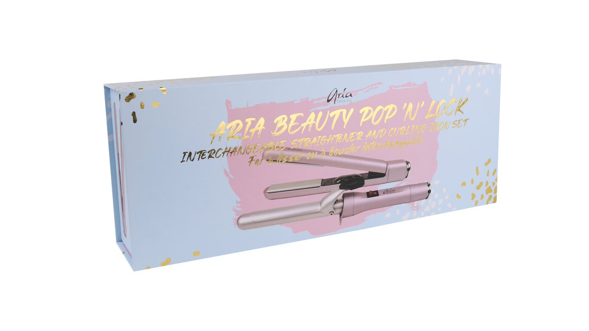 ✨ Dive into a world of beauty transformation! 💖 For a limited time, grab the Aria Beauty Pop N Lock Styling Sets at an incredible 60% off! Elevate your styling game and let your beauty shine. 🌟 Don't miss out, shop now! 💁‍♀️ #UnlockYourBeauty #AriaBeautySale #GlamourousHair