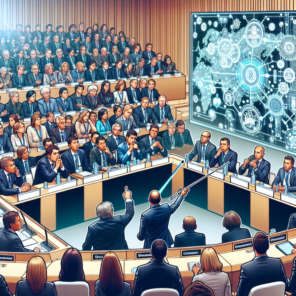 🚨 BREAKING: At Davos, advocates argue for blockchain to govern AI, emphasizing decentralization's role in the future internet. #AI #Blockchain #Davos2023