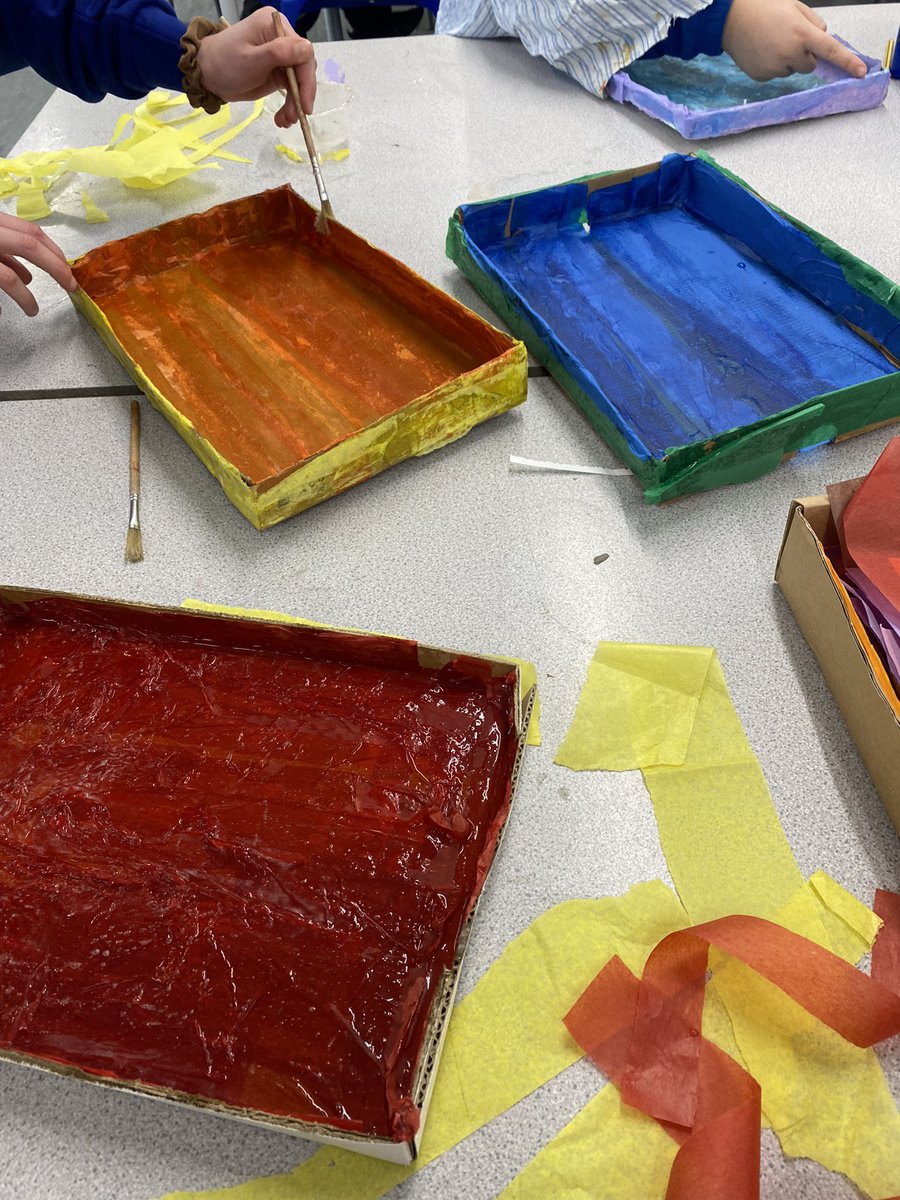 Year 5 decoupage All about me boxes ready for content. 2024’s are dipped in a glitter bath! <a href="/CN_Year5/">Castle Newnham Year 5</a> <a href="/CastleNewnham/">Castle Newnham</a>