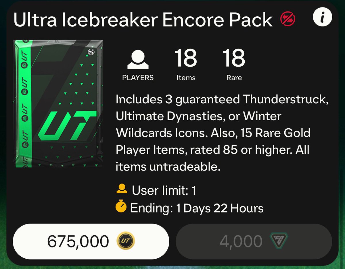 Want to open this pack? 👀

I’ll give this away to one of you. All you need to do is like this post &amp; drop a follow! ❤️

⚠️ Bonus entry for Retweeting my pinned tweet!

Until 3pm tomorrow, GO!